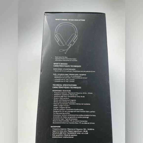 NWT Razer Kaira Wired Xbox Gaming Headset - Picture 7 of 9